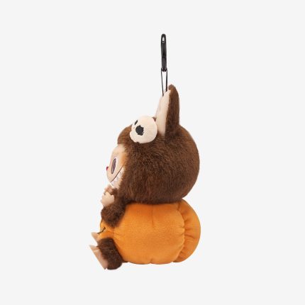 Happy Halloween LABUBU Party Series – Sitting Plush Pendant Pumpkin Vinyl